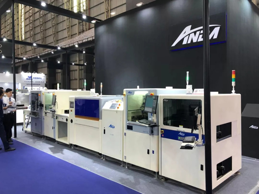 安達堅持自主創新，多部設備首次公開亮相 | 電子制造自動化展報道